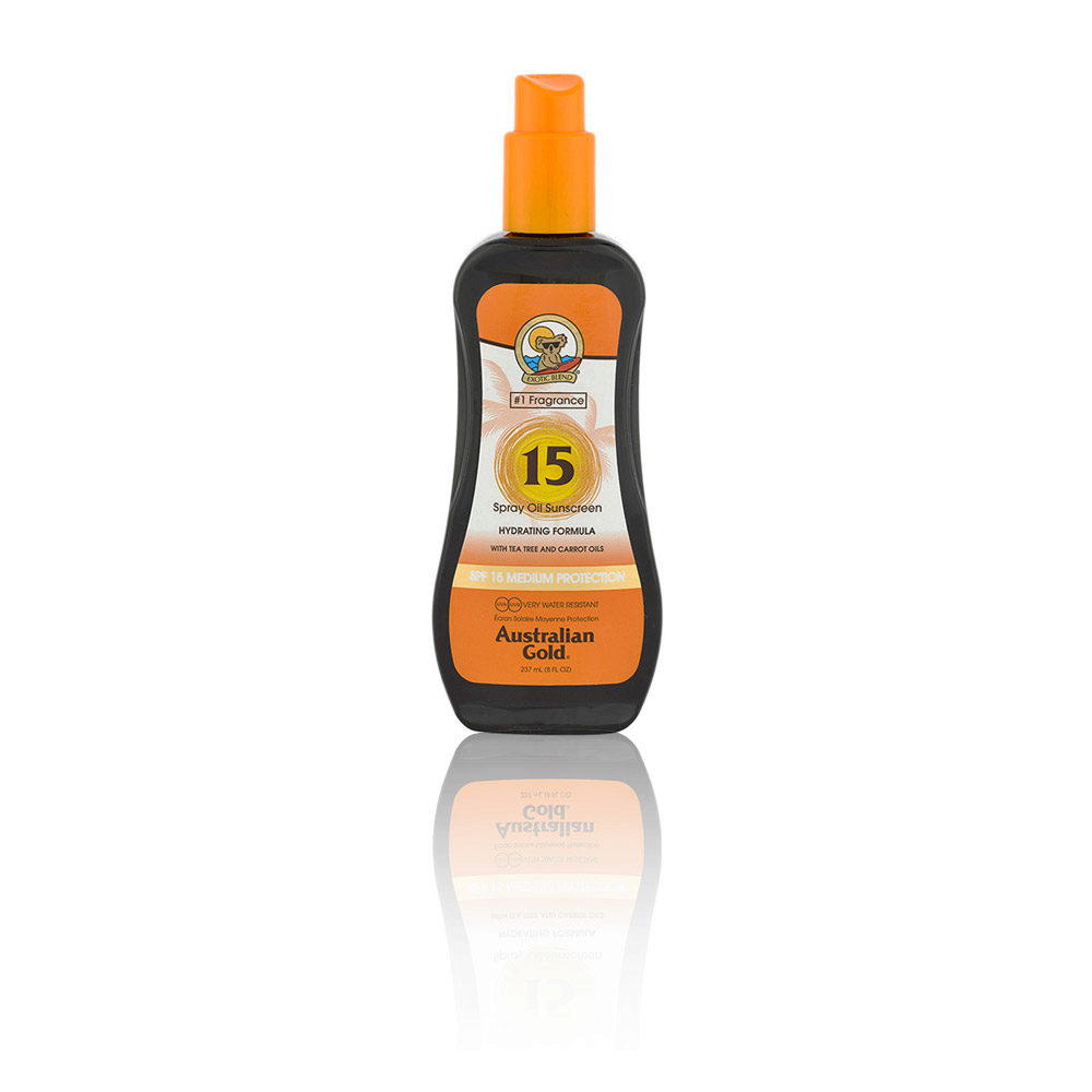 Australian Gold SPF 15 Spray Oil Sunscreen 237ml - spray protezione solare