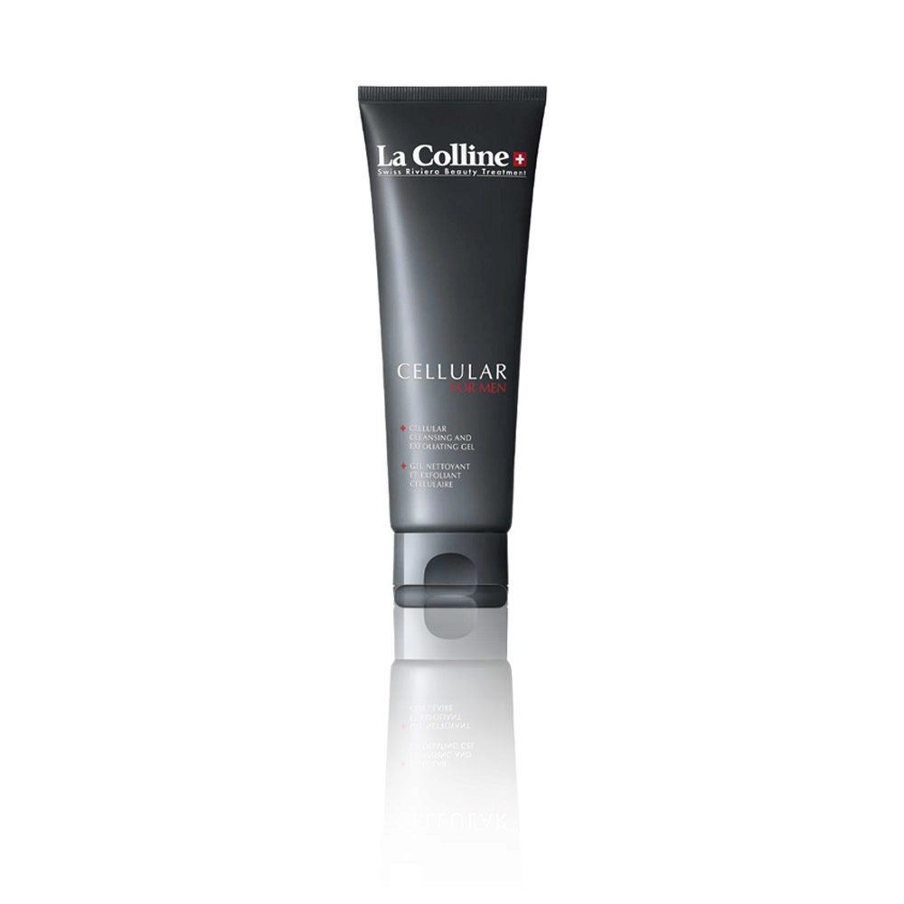 La Colline Cellular for Men Cellular Cleansing & Exfoliating Gel 125ml - gel detergente 2 in 1