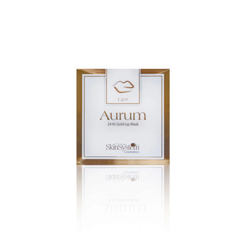 SkinSystem Aurumu 24Kt Gold Lip Mask - trattamento labbra con oro cosmetico