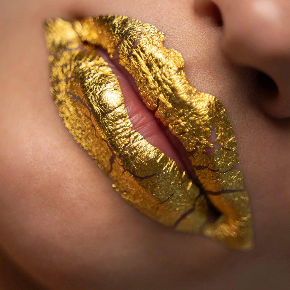 SkinSystem Aurumu 24Kt Gold Lip Mask - trattamento labbra con oro cosmetico