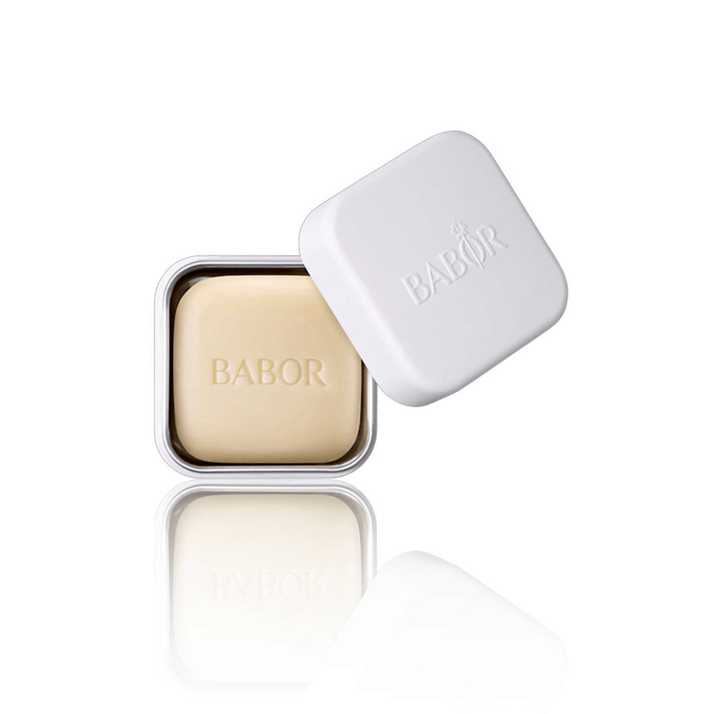 Babor Natural Cleansing Bar + Can 65gr - detergente viso solido con contenitore