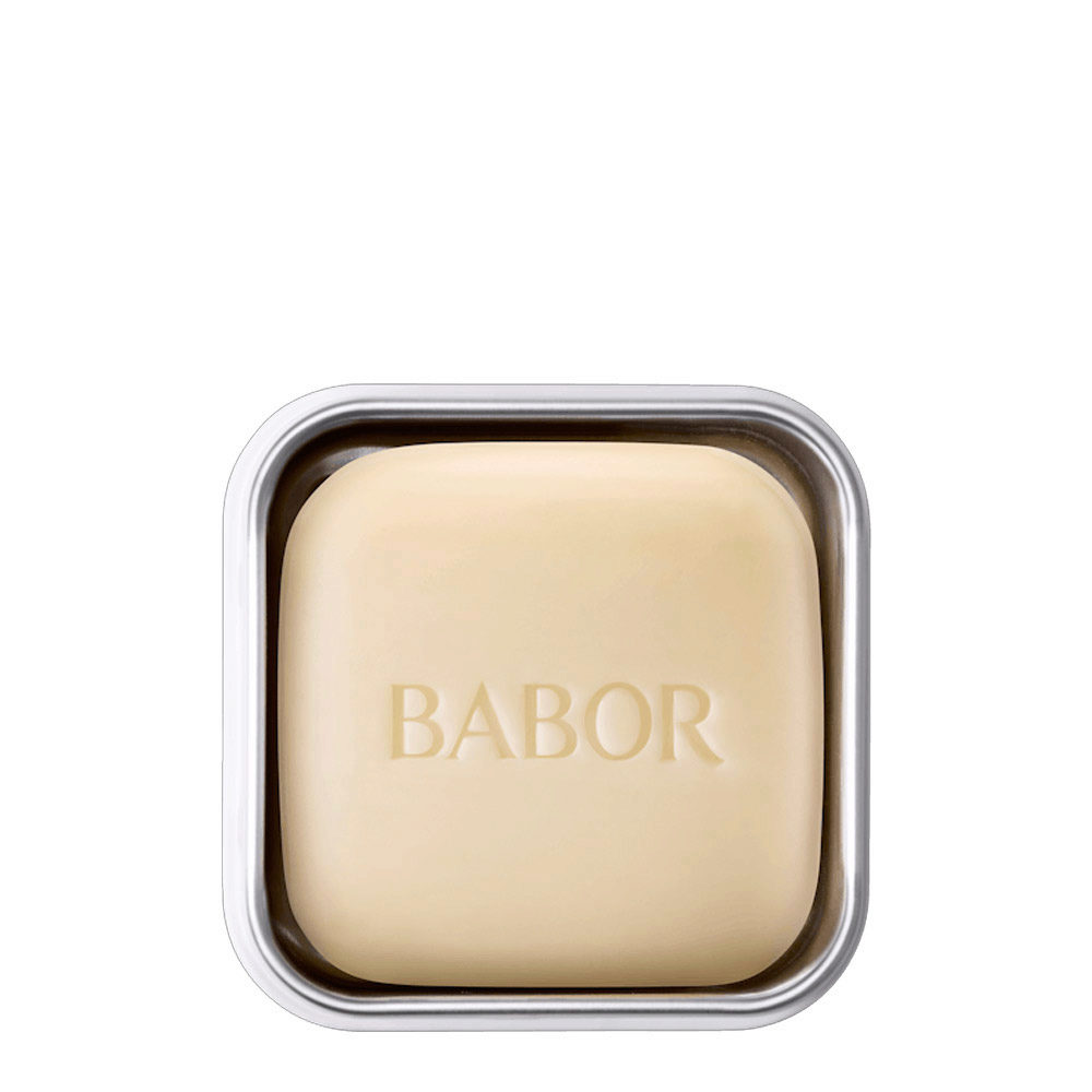 Babor Natural Cleansing Bar + Can 65gr - detergente viso solido con contenitore