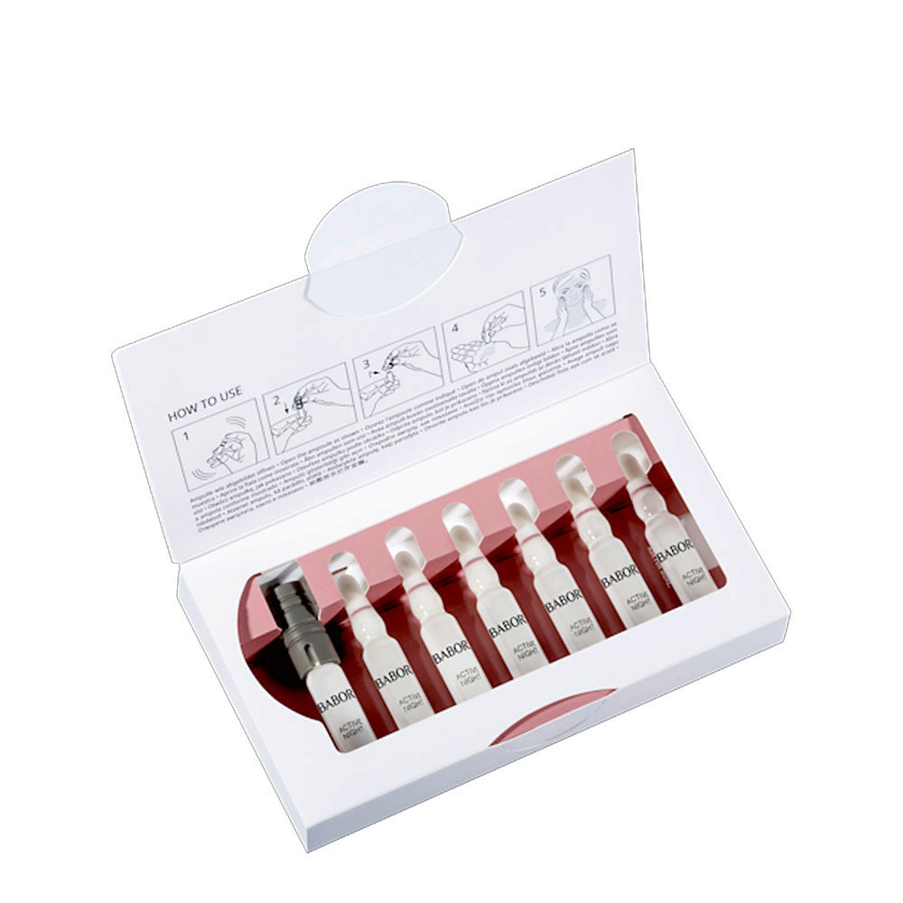Babor Ampoule Concentrates Active Night 7x2ml - ampolle concentrate antiage trattamento notte