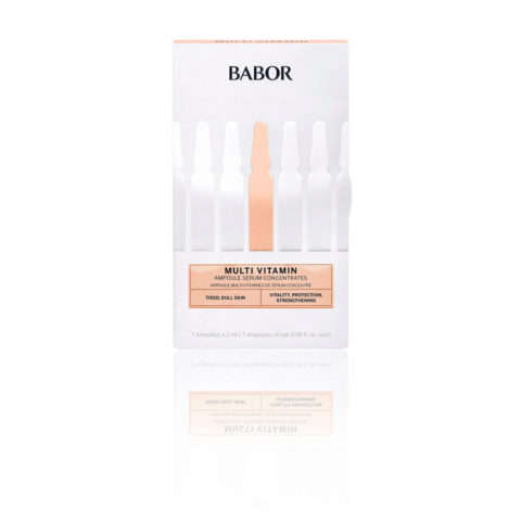 Babor Ampoule Concentrates Multi Vitamin 7x2ml  - ampolle concentrate pelle spenta