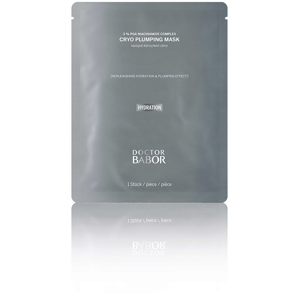 Babor Doctor Babor Hydration Cryo Plumping Mask 1pcs- maschera viso rimpolpante in biocellulosa