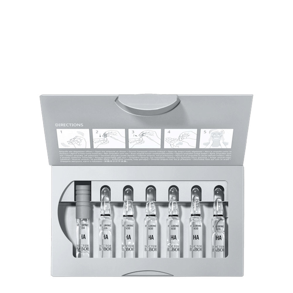 Babor Doctor Babor Hydration 10D Hyaluronic Ampoule Serum Concentrate 7x2ml - trattamento idratante rimpolpante