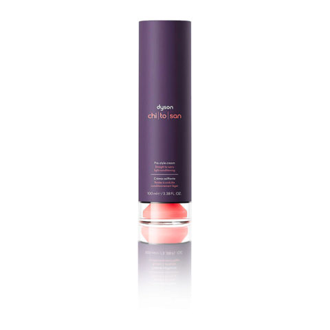 Dyson Chitosan Pre-Styling Hair Cream Straight to Wavy Light Conditionion 100ml - crema leggera capelli lisci/ondulati