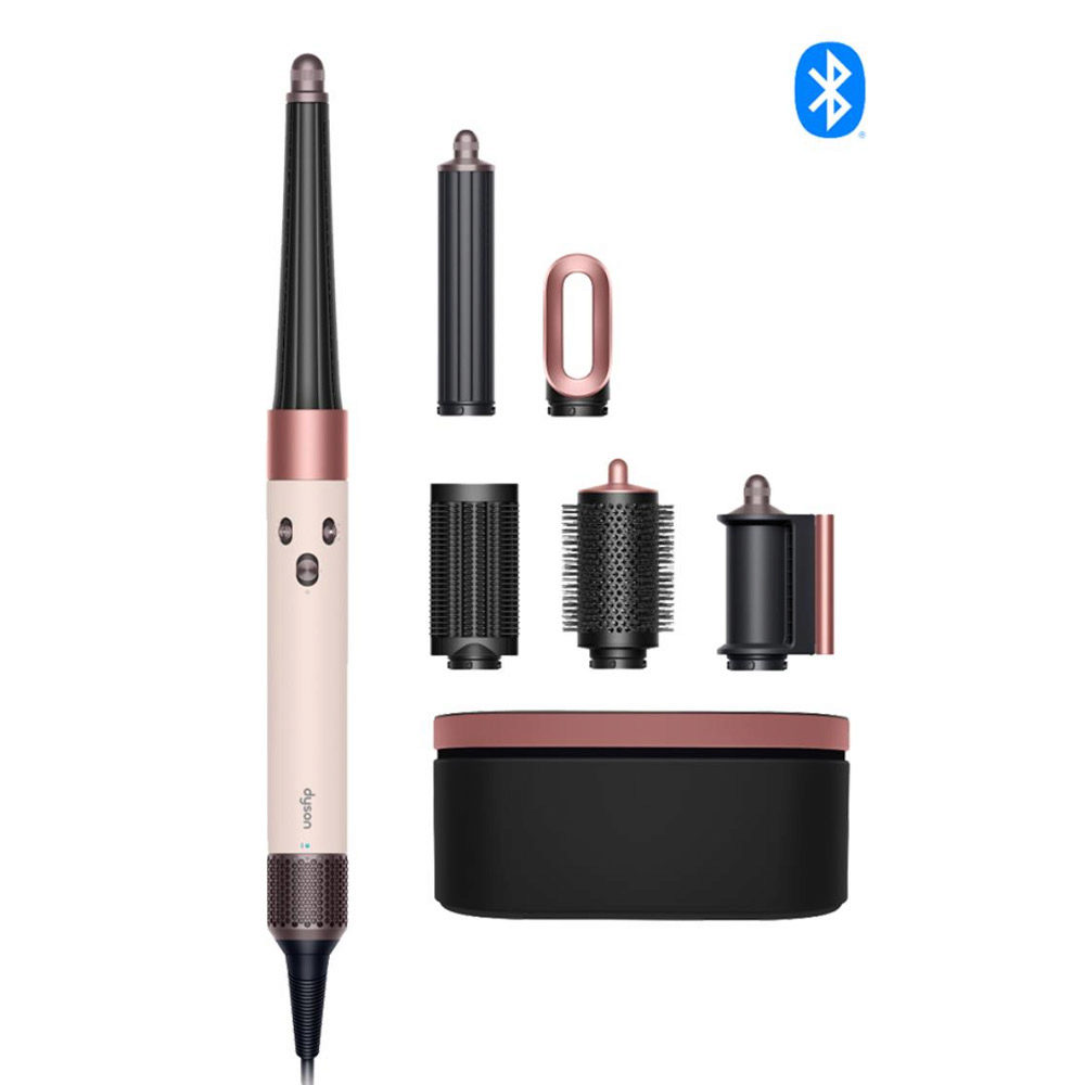 Dyson Airwrap i.d. Straight +Wavy Rosa Cipria / Oro Rosa - strumento per capelli lisci ed ondulati