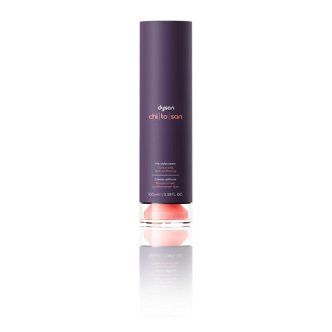 Dyson Chitosan Pre-Styling Hair Cream Curly to Coily Light Conditioning 100ml - crema leggera capelli ricci