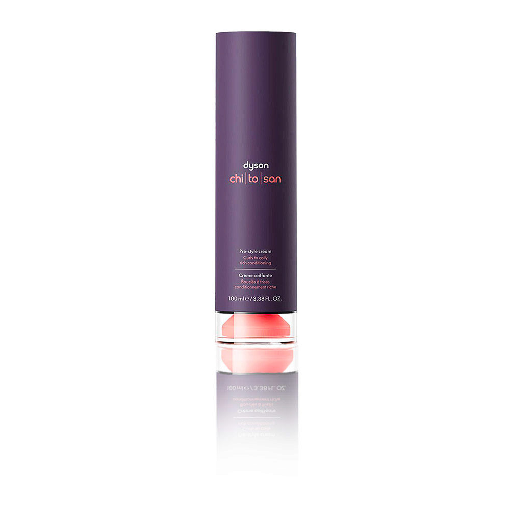Dyson Chitosan Pre-Styling Hair Cream Curly to Coily Rich Conditioning 100ml - crema nutriente capelli ricci